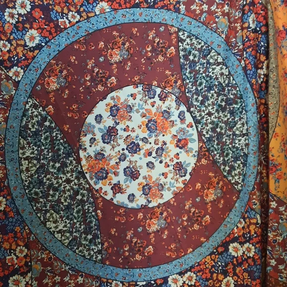 Vintage Scarf - Golden Mustard, Large - Picture 4 of 6